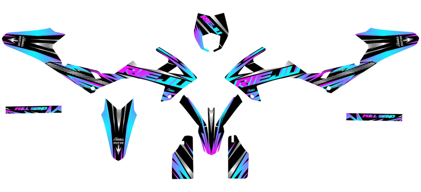 Dekor passend für Rieju MRT 50 / 125 - Duplex Edition - Arider