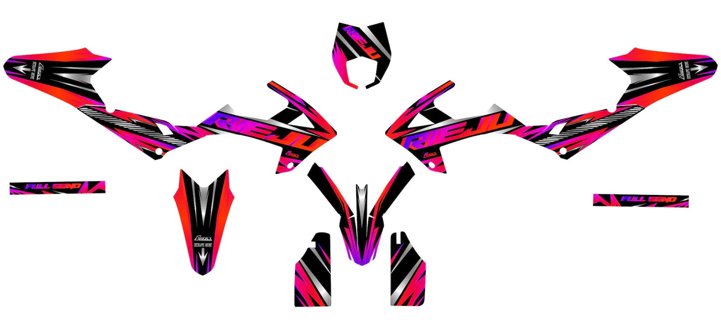 Dekor passend für Rieju MRT 50 / 125 - Duplex Edition - Arider