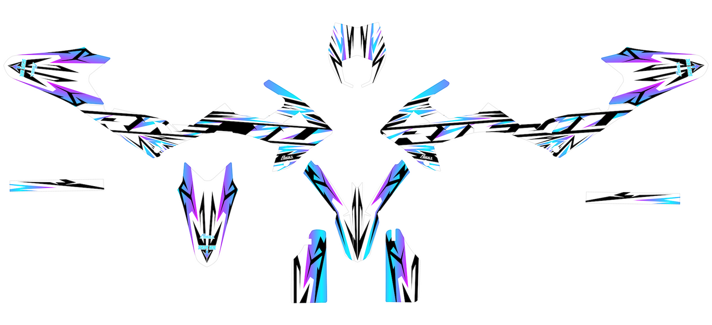 Kit déco adapté pour Rieju MRT 50 / 125 - Édition Leap V2