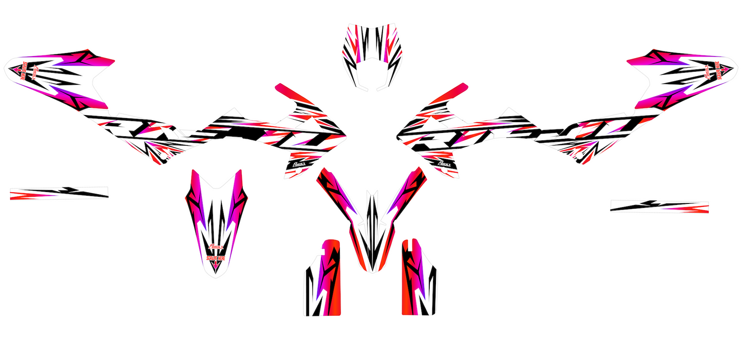 Kit déco adapté pour Rieju MRT 50 / 125 - Édition Leap V2