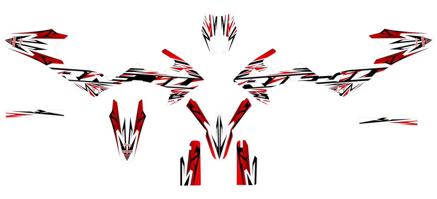 Kit déco adapté pour Rieju MRT 50 / 125 - Édition Leap V2