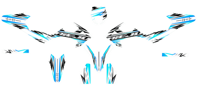 Dekor passend für Rieju MRT 50 / 125 - Luantic Edition