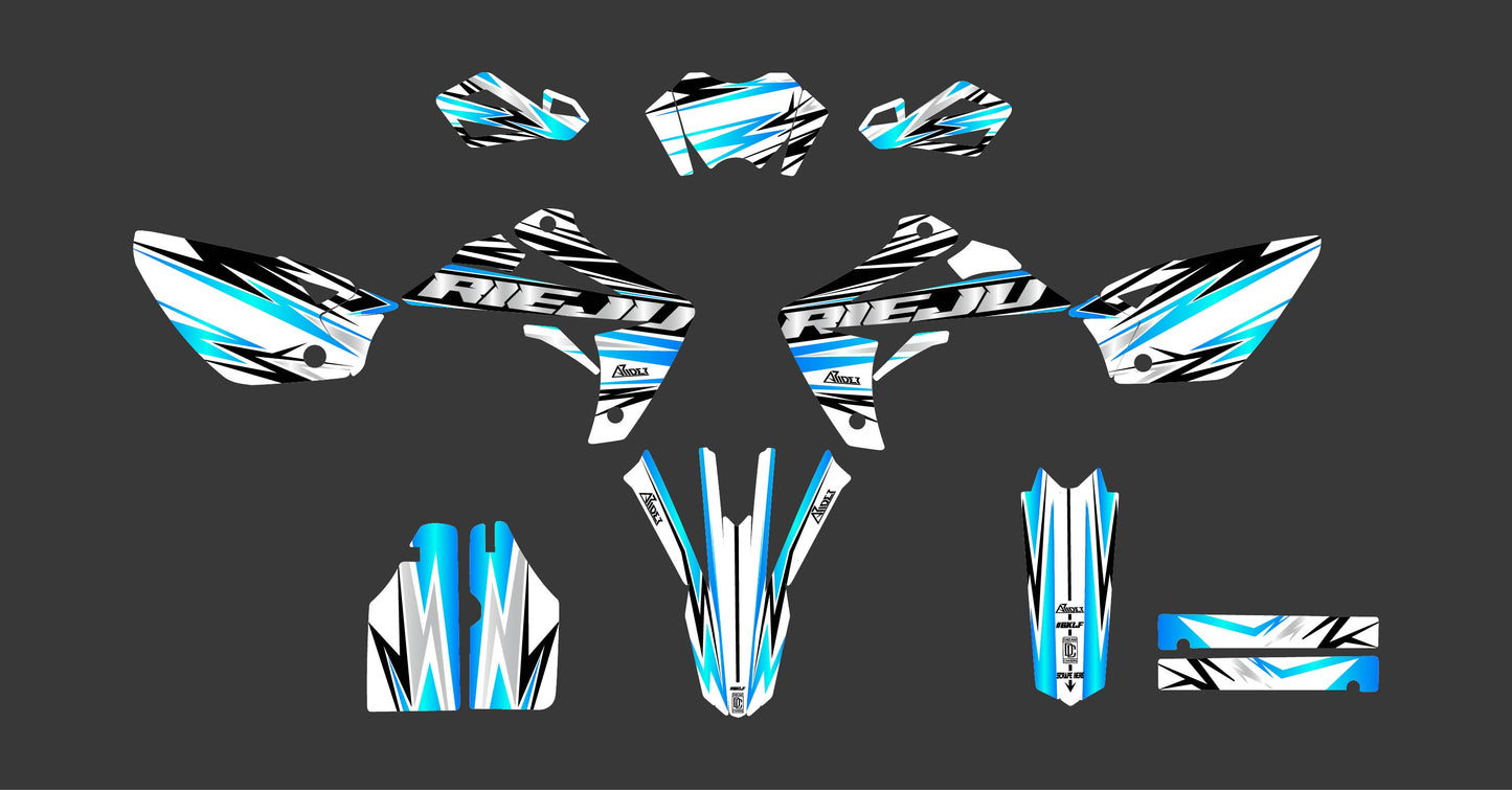 Dekor passend für Rieju MRT 50 / 125 - Luantic Edition