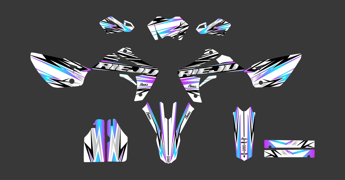 Dekor passend für Rieju MRT 50 / 125 - Luantic Edition