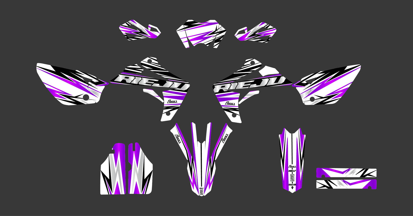 Dekor passend für Rieju MRT 50 / 125 - Luantic Edition