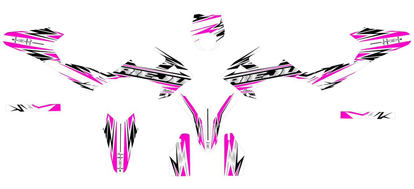 Dekor passend für Rieju MRT 50 / 125 - Luantic Edition