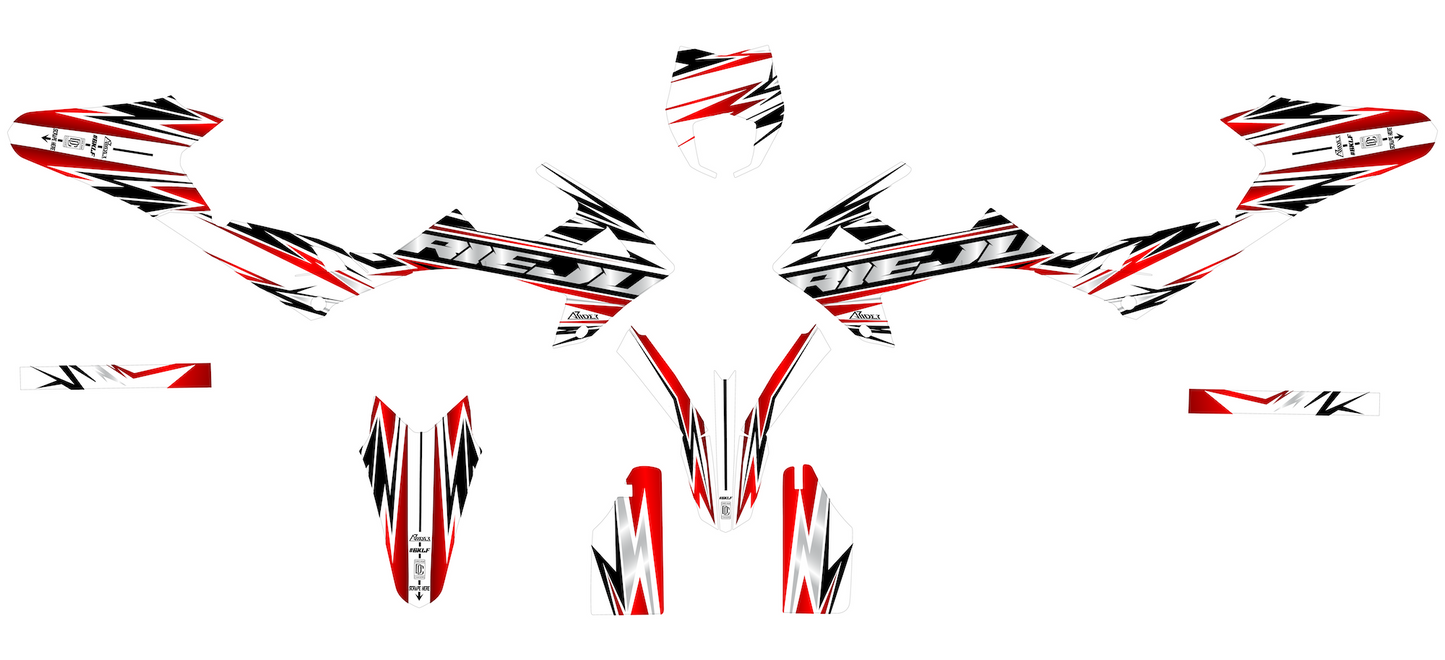 Dekor passend für Rieju MRT 50 / 125 - Luantic Edition