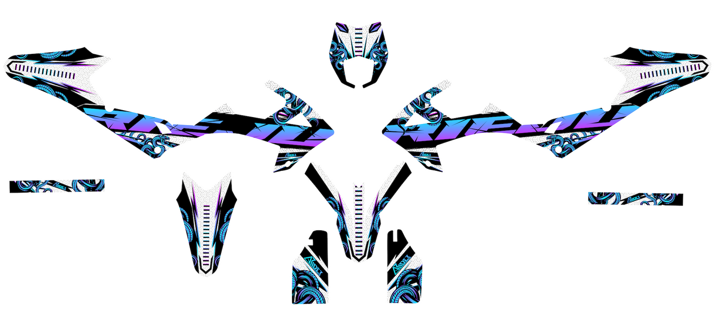 Dekor passend für Rieju MRT 50 / 125 - Mamba Edition