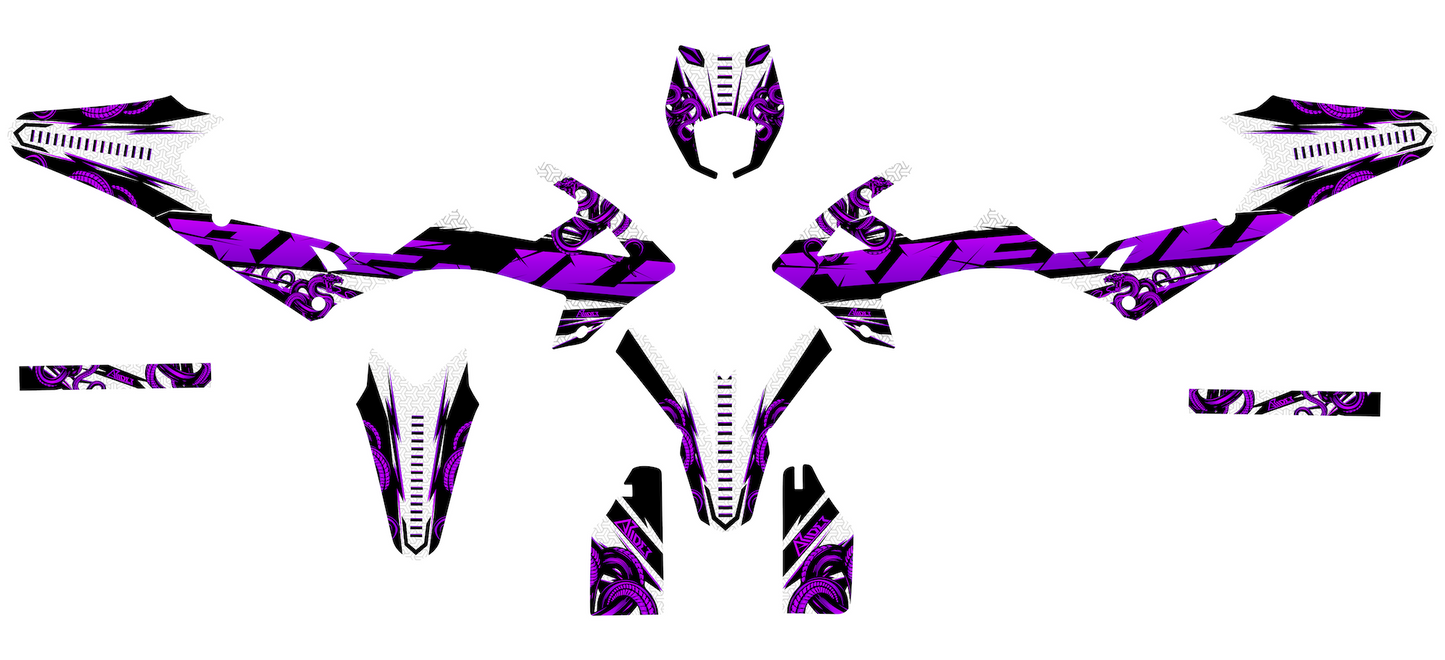 Dekor passend für Rieju MRT 50 / 125 - Mamba Edition