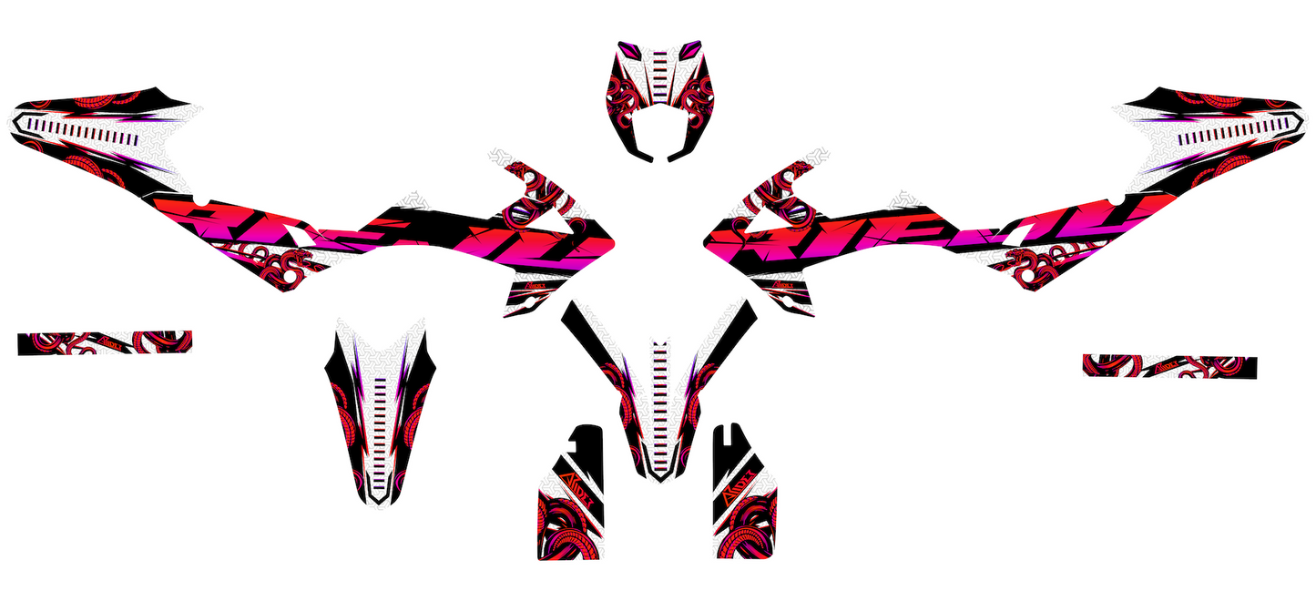 Dekor passend für Rieju MRT 50 / 125 - Mamba Edition