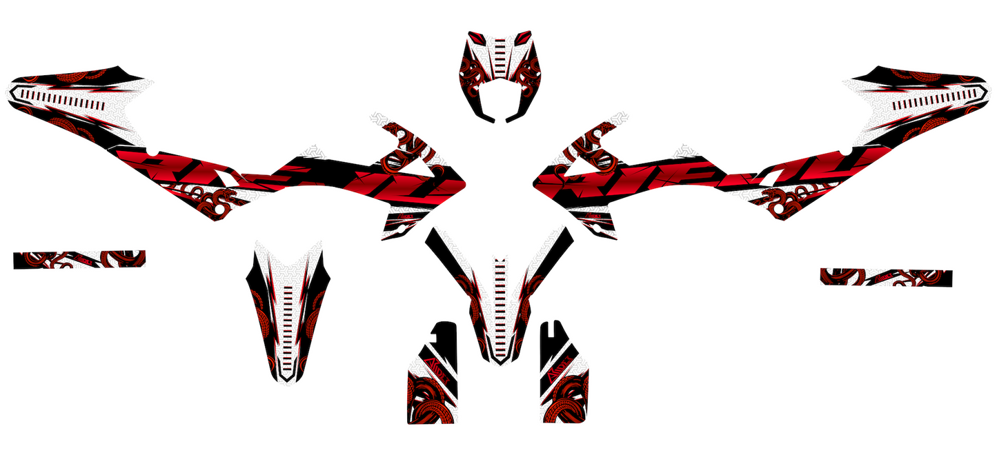 Dekor passend für Rieju MRT 50 / 125 - Mamba Edition