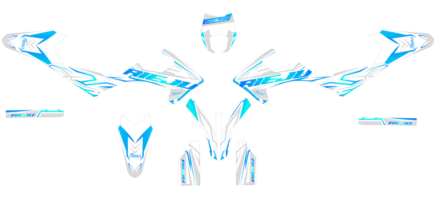 Kit déco adapté pour Rieju MRT 50 / 125 - Édition Pulse