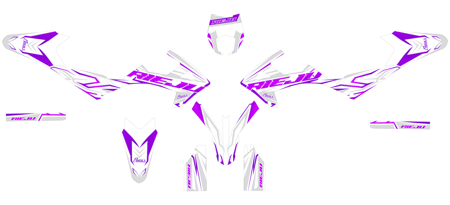 Kit déco adapté pour Rieju MRT 50 / 125 - Édition Pulse