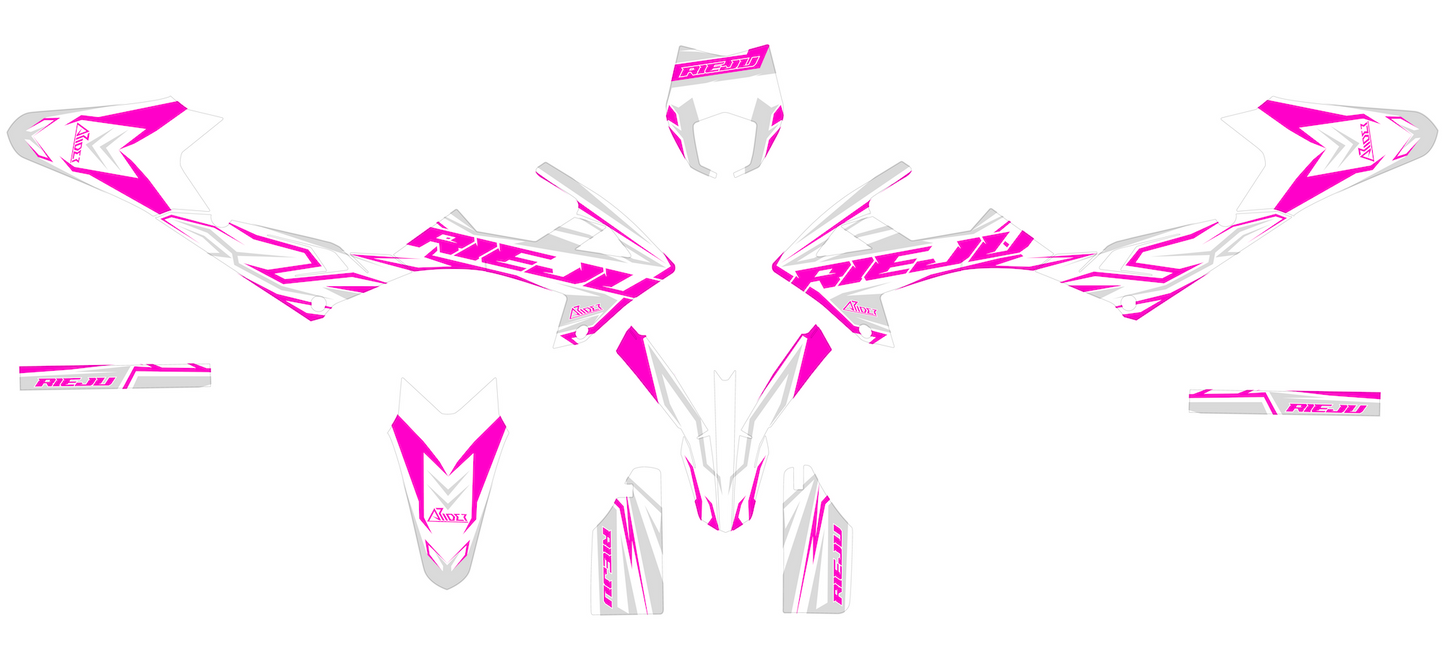 Kit déco adapté pour Rieju MRT 50 / 125 - Édition Pulse