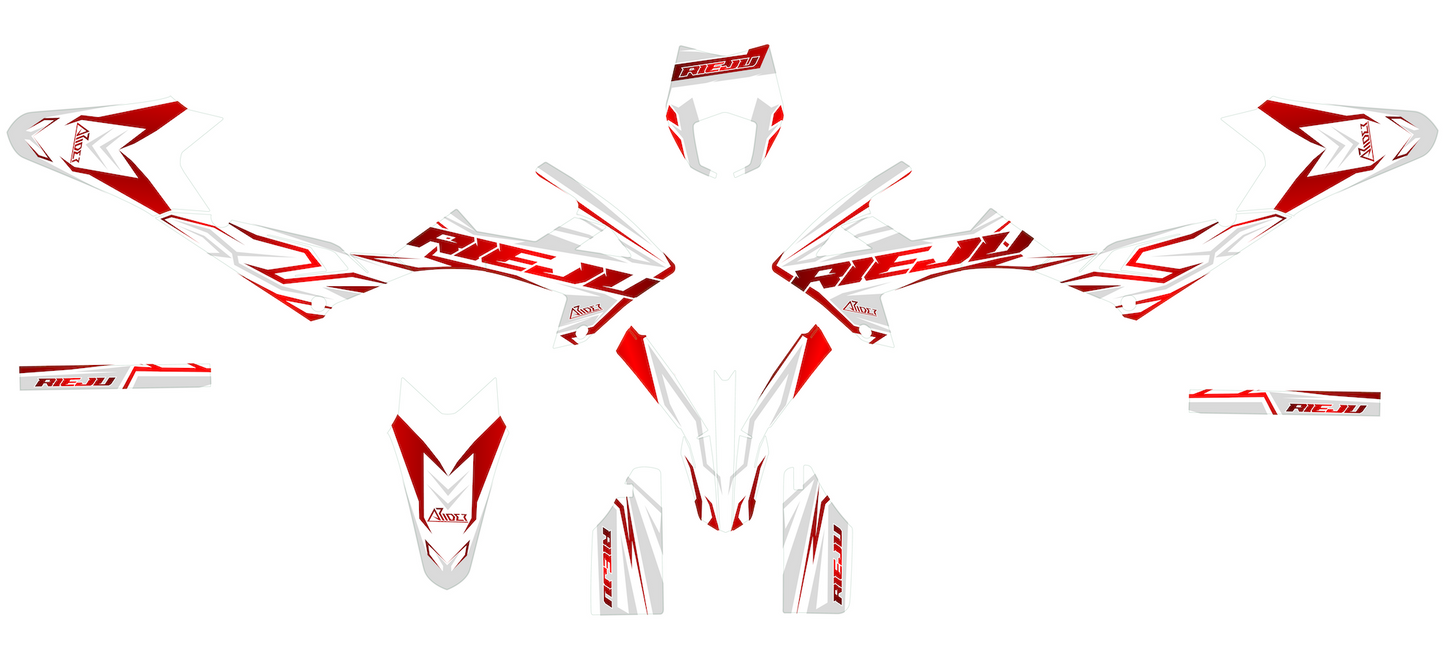 Kit déco adapté pour Rieju MRT 50 / 125 - Édition Pulse