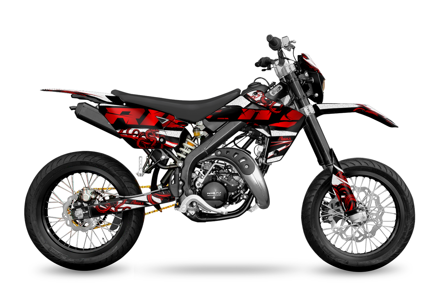 Dekor passend für Rieju MRT 50 / 125 - Mamba Edition