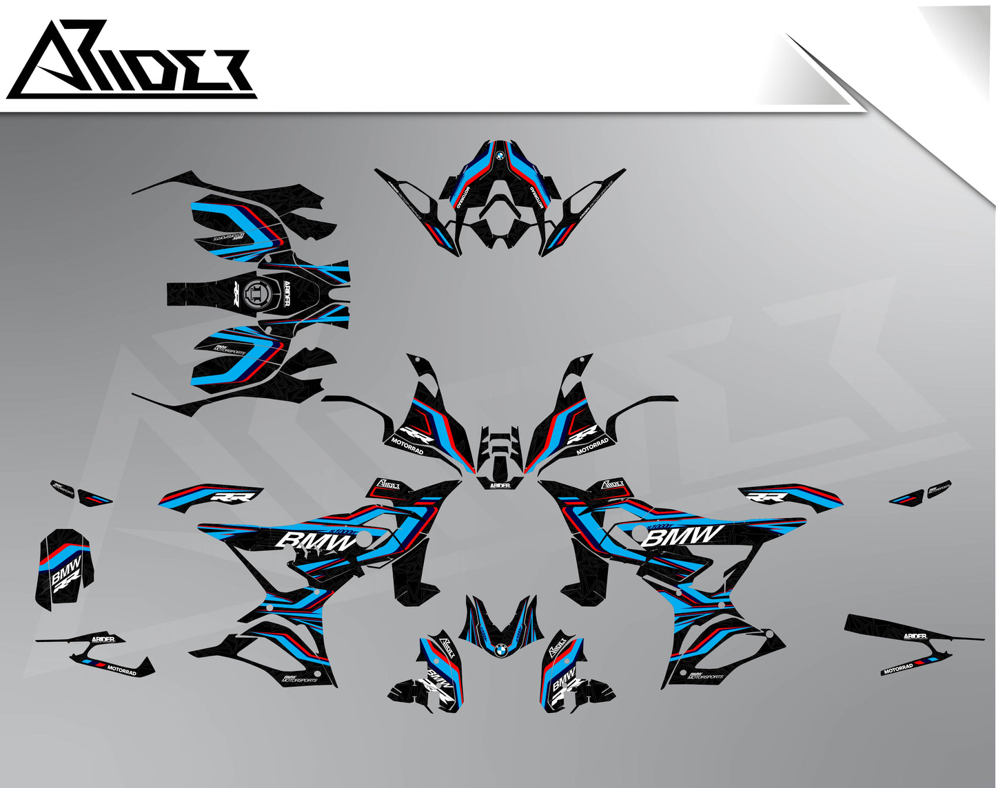 BMW S 1000 RR Graphics Kit - Speed Edition