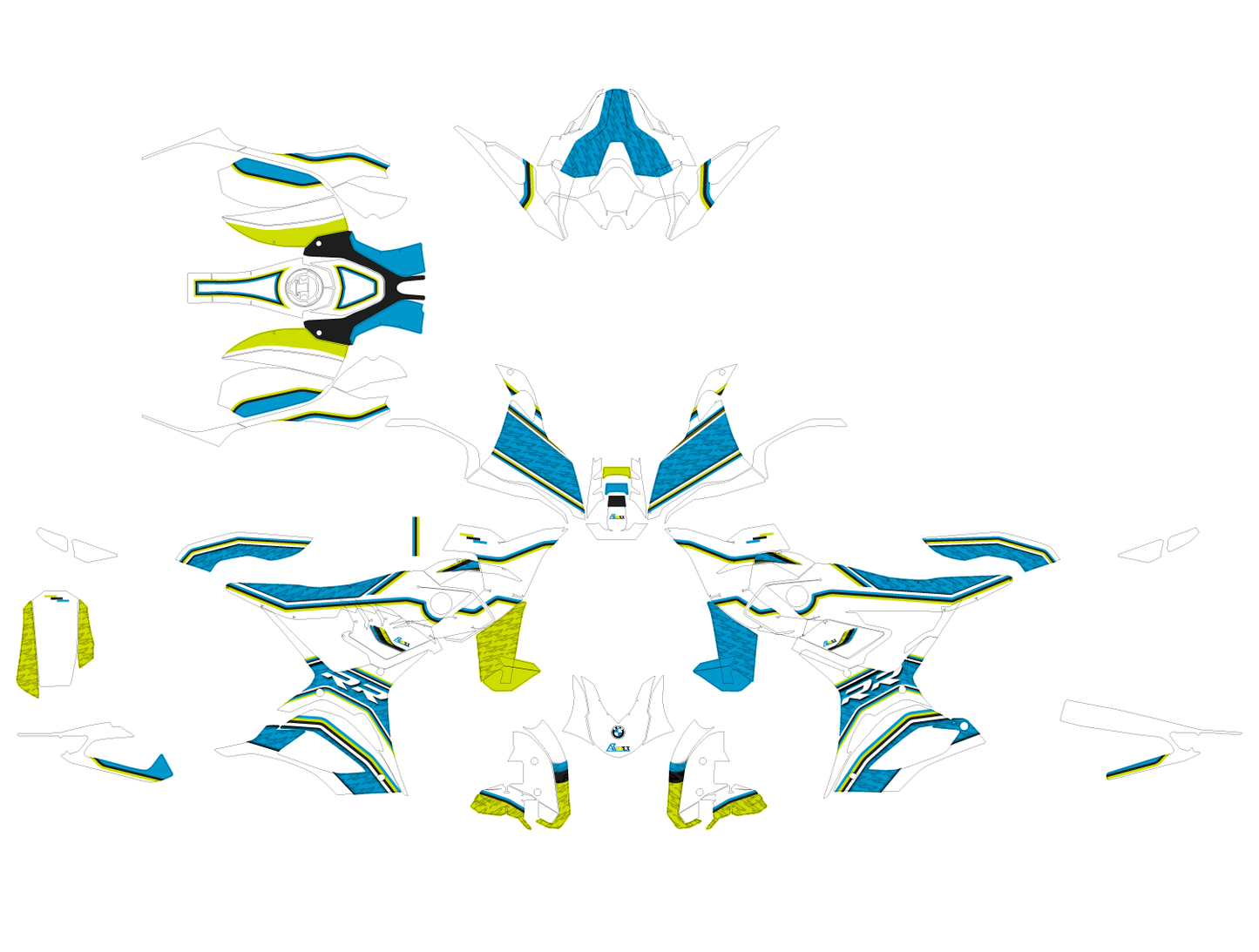 BMW S 1000 RR Dekor - Icon Edition