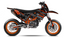 Graphics Kit suitable for KTM 690 SMC-R- Skull Edition