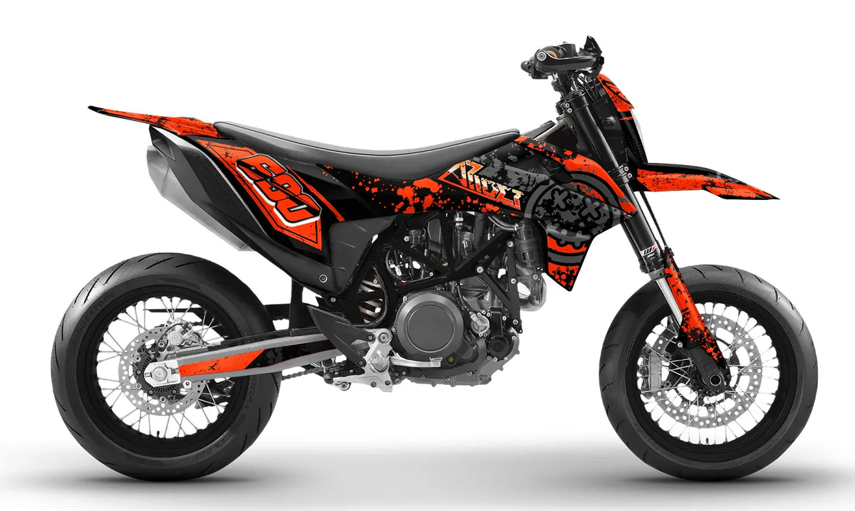 Dekor passend für KTM 690 SMC-R - Smiley Edition - Arider