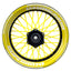 Felgenaufkleber Supermoto Design Saw gelb