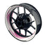 Felgenaufkleber Saw weiss neutral Wheelsticker Premium pink