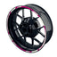 Felgenrandaufkleber V1 weiss pink