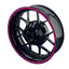 Felgenrandaufkleber V4 weiss pink