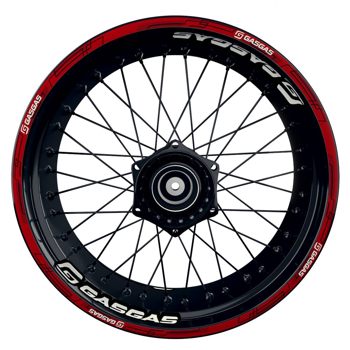 GASGAS Felgenaufkleber light V4