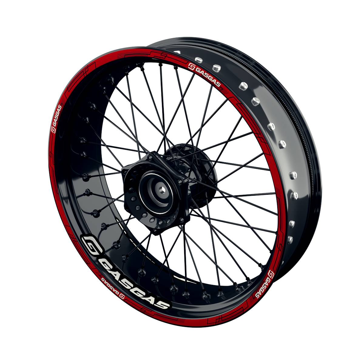 GASGAS Felgenaufkleber light V4