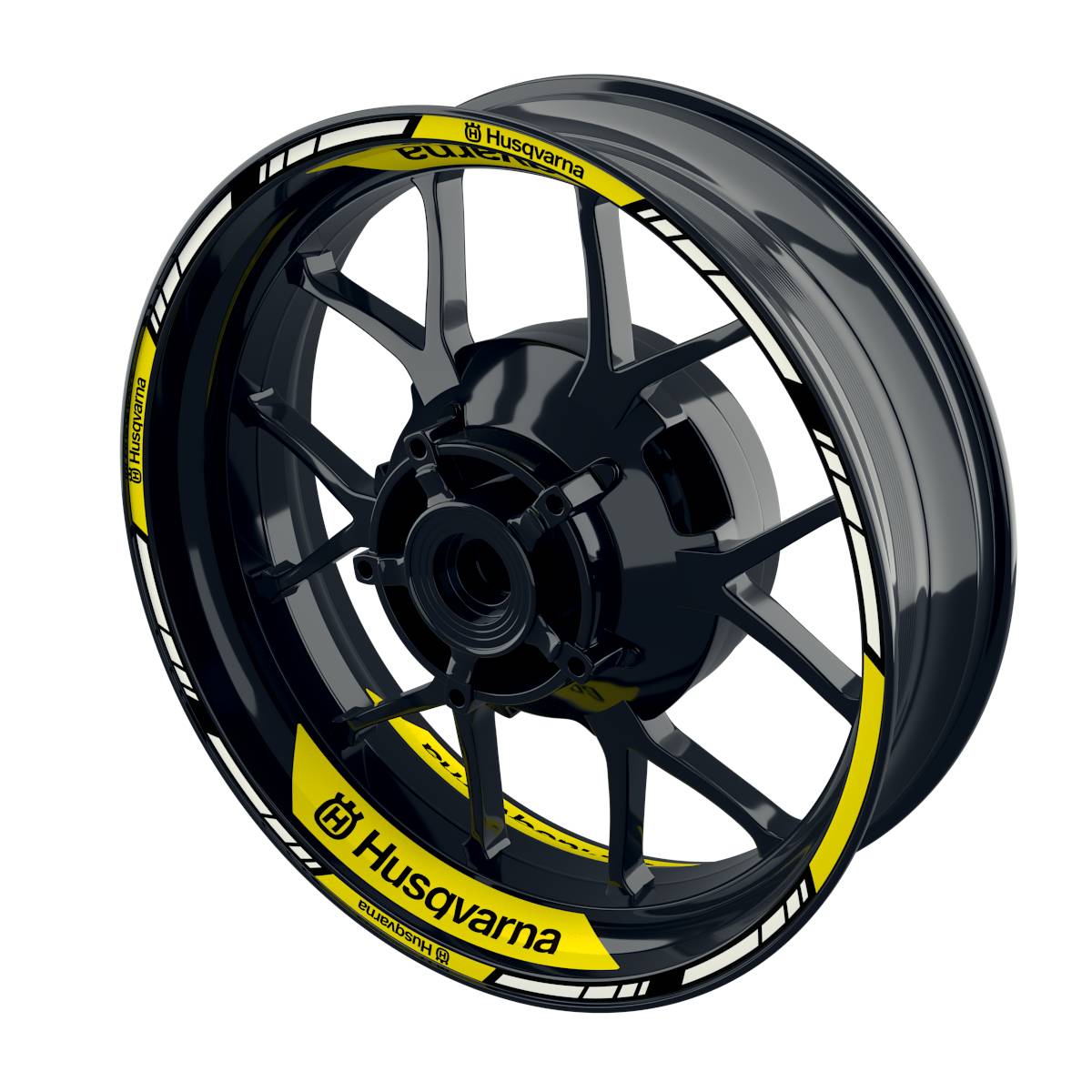 Husqvarna Felgenaufkleber light V1