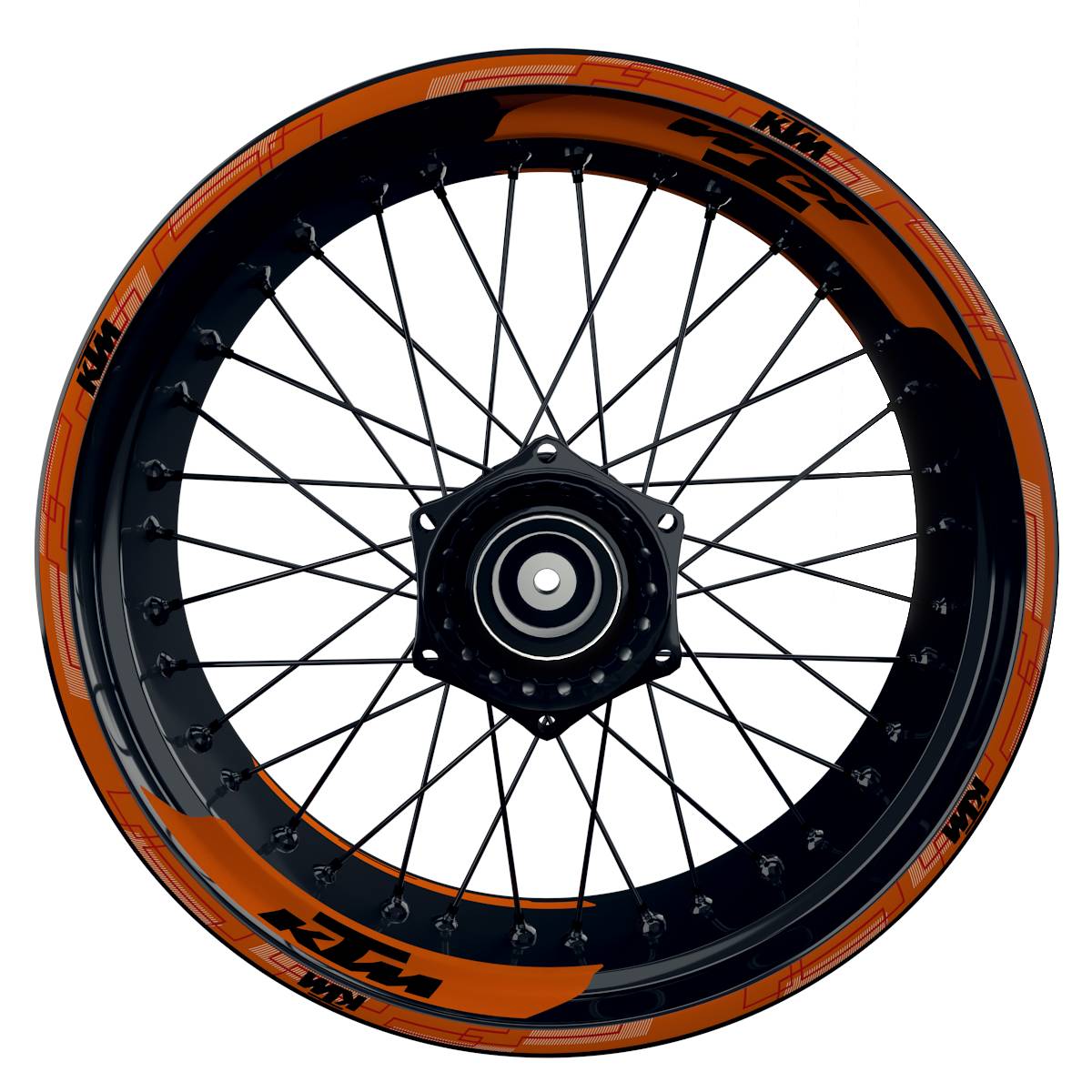 Felgenaufkleber KTM light V4