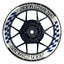 Individuelle Felgenaufkleber "GRID weiss" Premium Wheelsticker blau