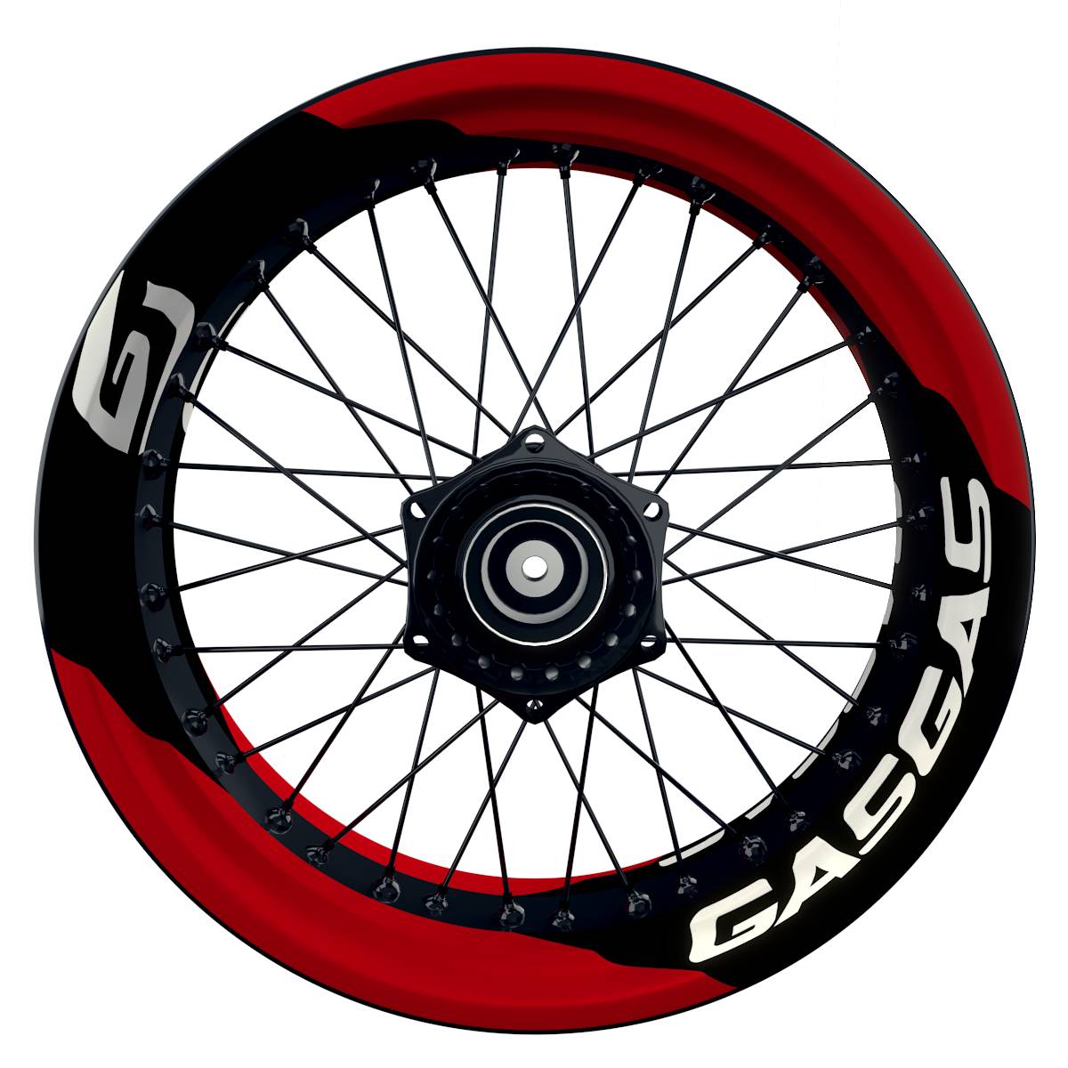 GASGAS Felgenaufkleber premium Storm