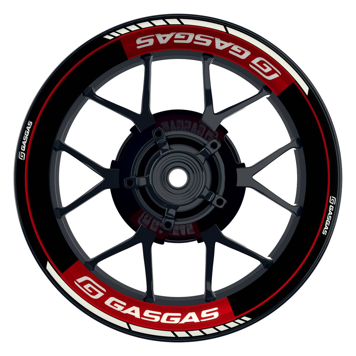 GASGAS Felgenaufkleber premium Clean
