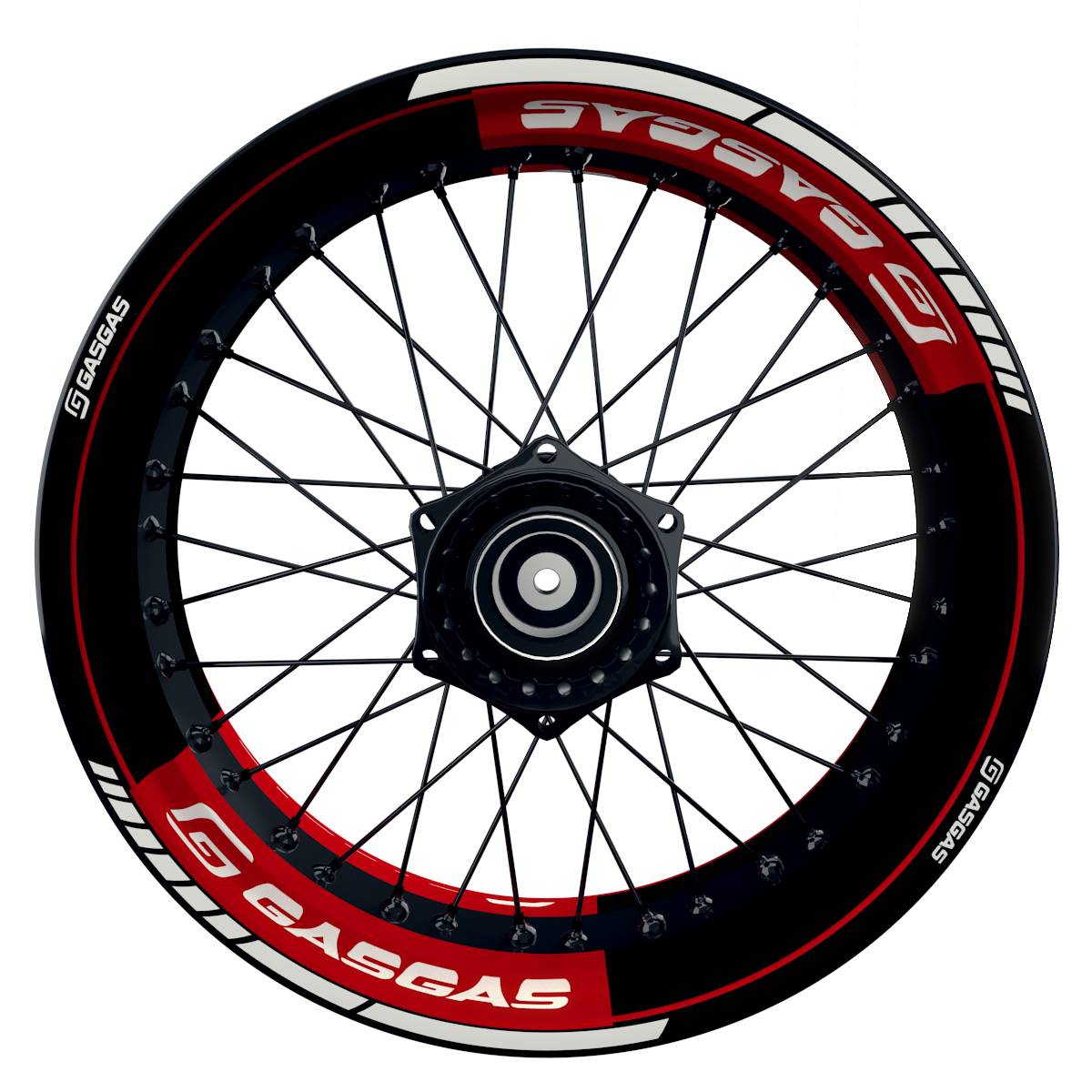 GASGAS Felgenaufkleber premium Clean