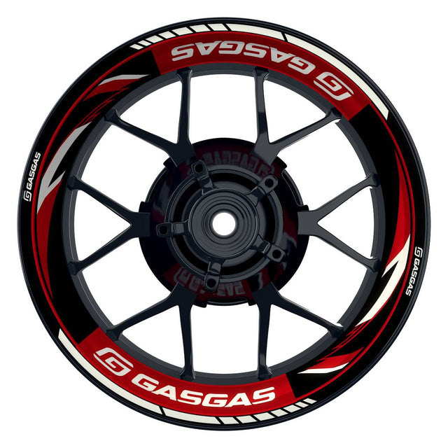 Motorrad Felgenaufkleber 360 Spin - GASGAS Razor