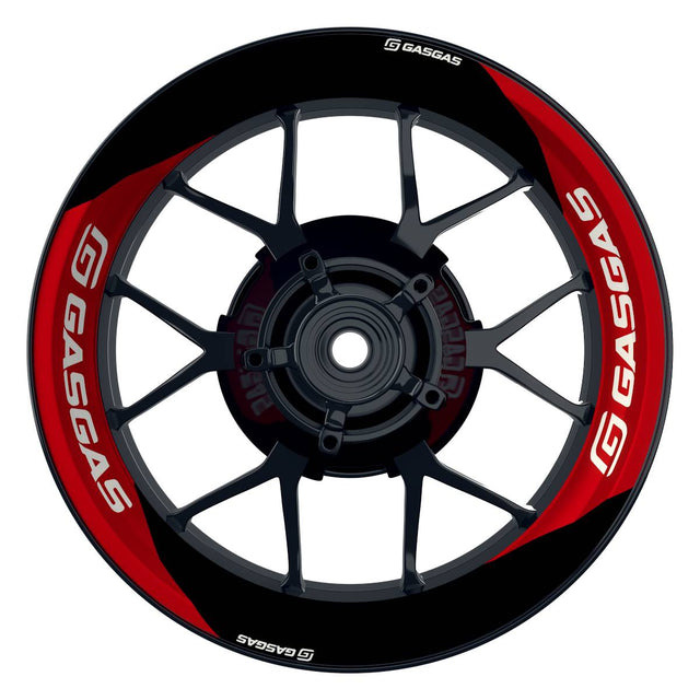 Motorrad Felgenaufkleber 360 Spin - GASGAS Saber