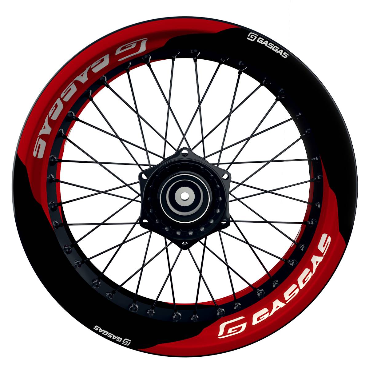 GASGAS Felgenaufkleber premium Saber