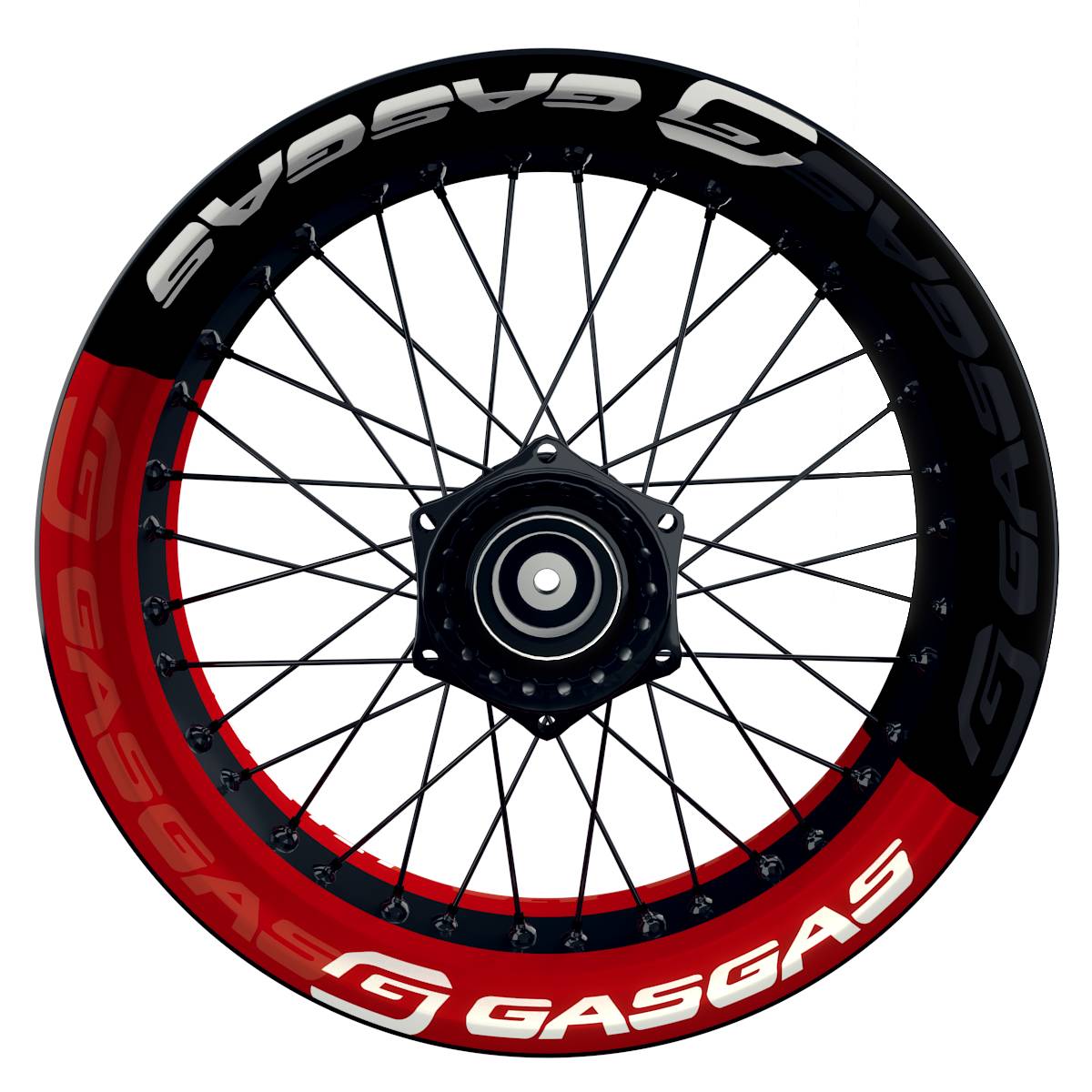 GASGAS Felgenaufkleber premium Zoom