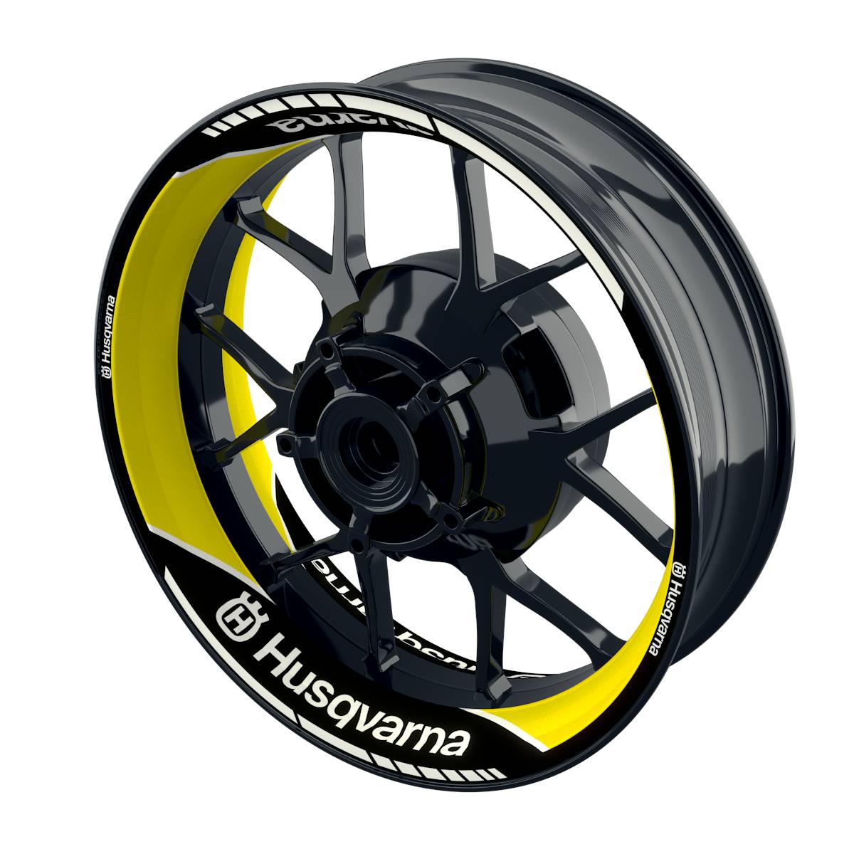 Husqvarna Felgenaufkleber premium Laser