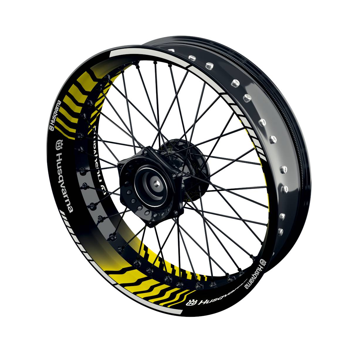 Husqvarna Felgenaufkleber premium Techno