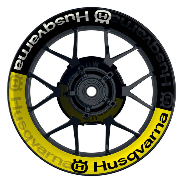 Motorrad Felgenaufkleber 360 Spin - Husqvarna Zoom