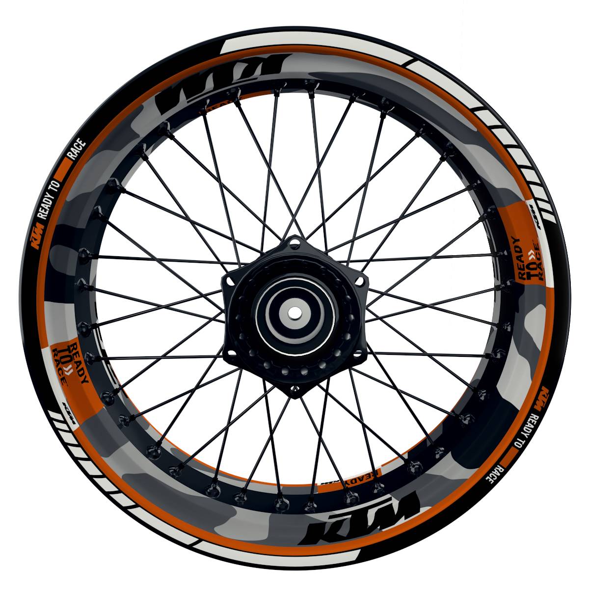 Felgenaufkleber KTM premium Camouflage