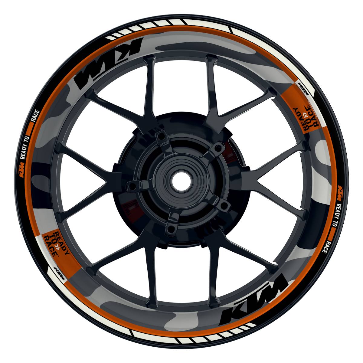 Felgenaufkleber KTM premium Camouflage