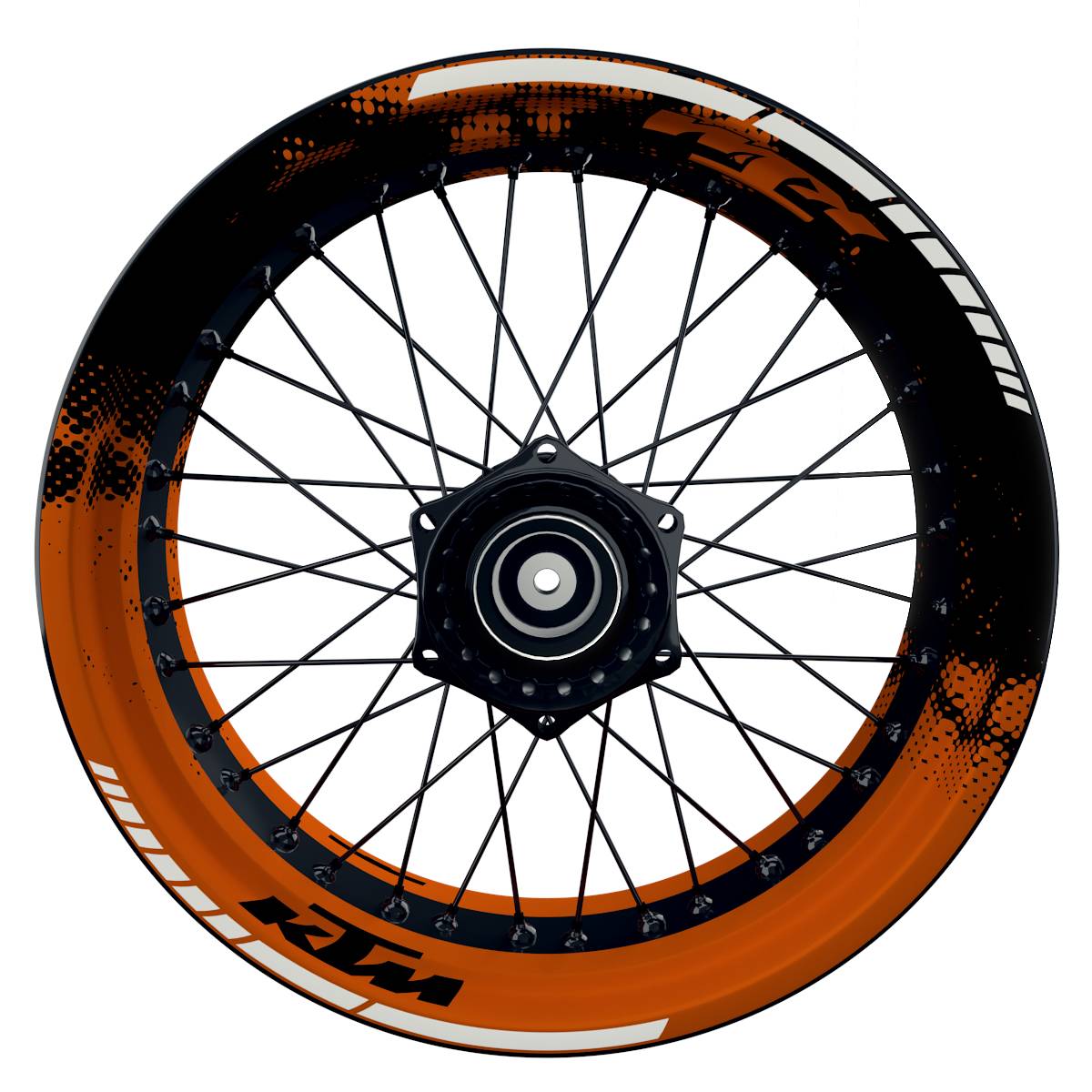 Felgenaufkleber KTM premium Dots