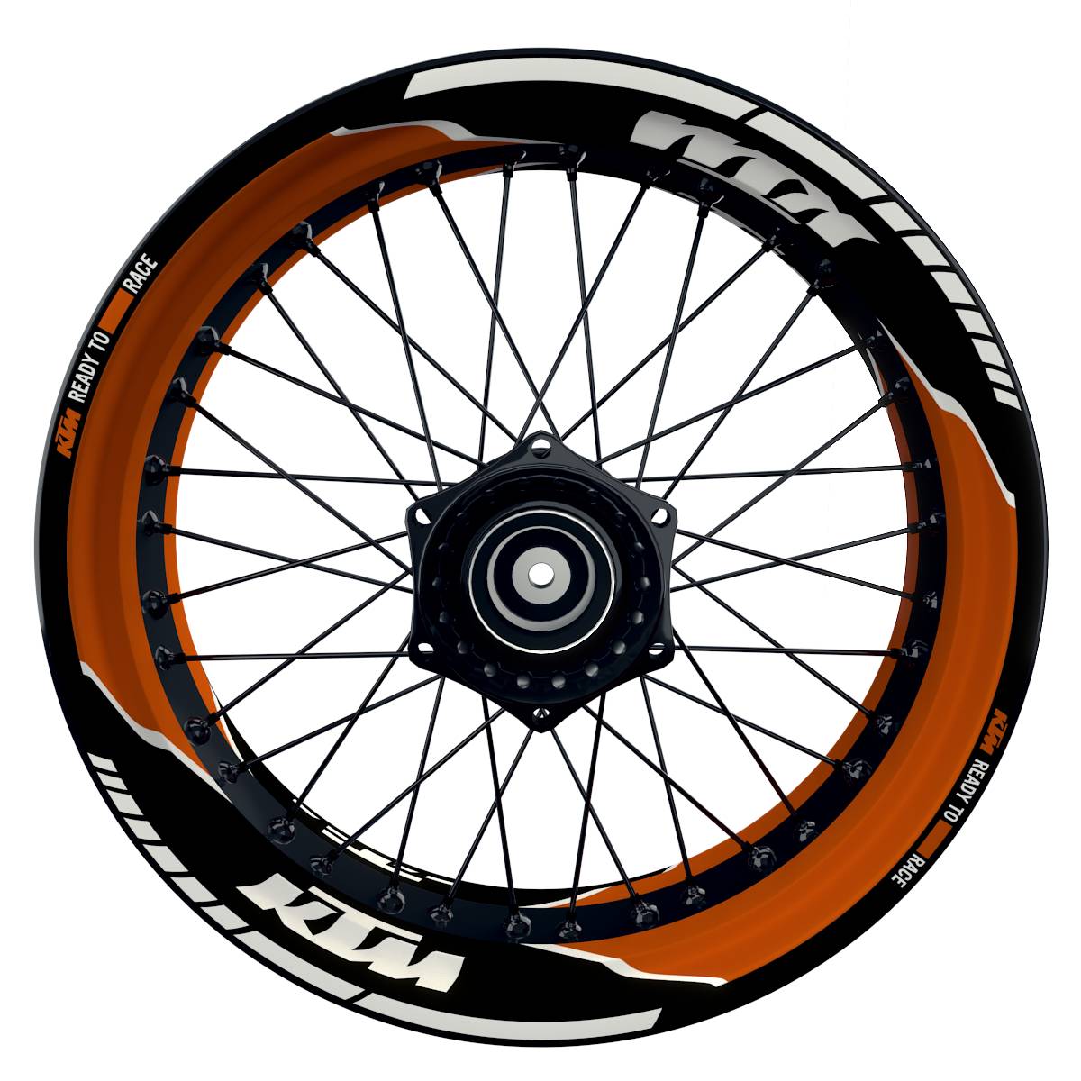 Felgenaufkleber KTM premium Laser