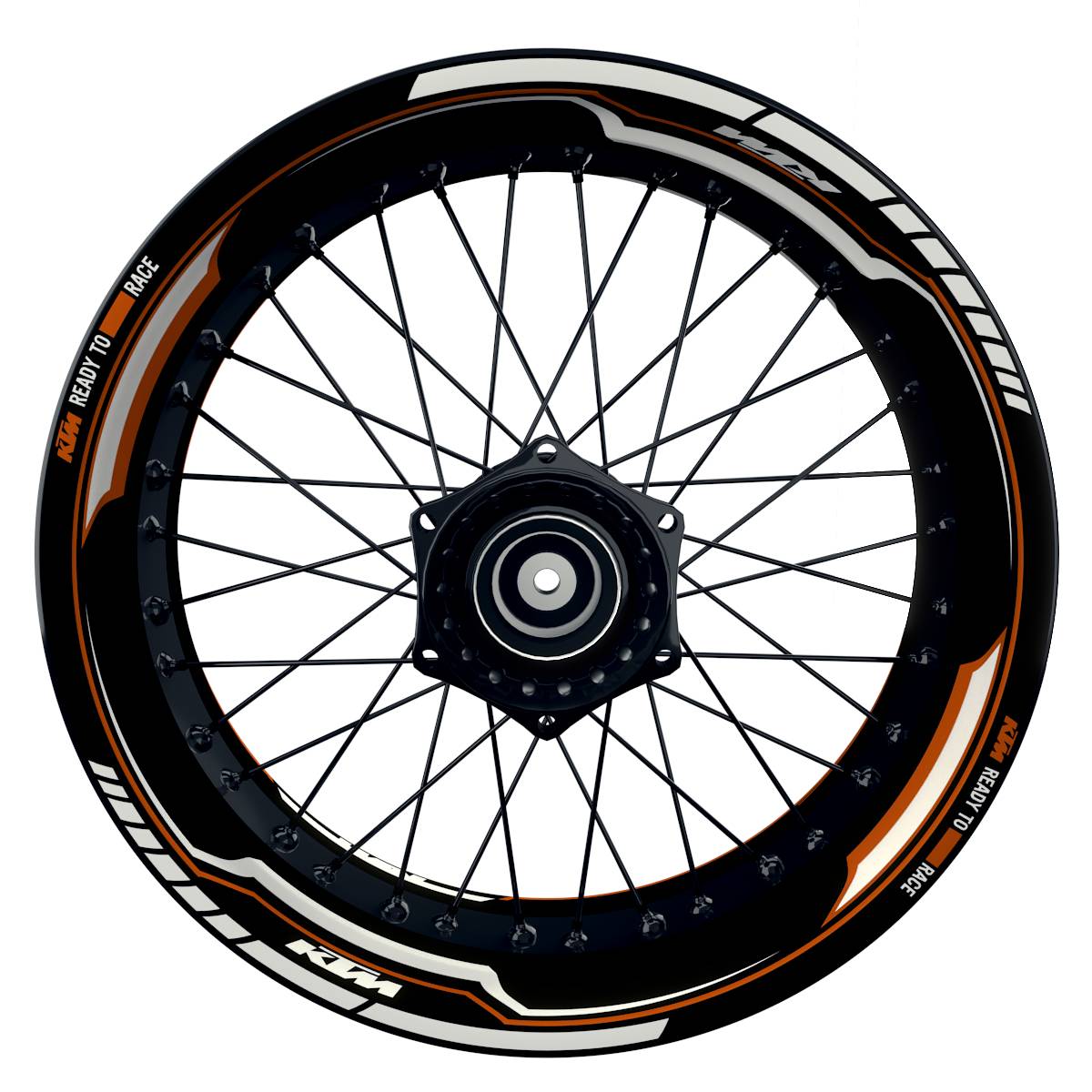 Felgenaufkleber KTM premium Lightning