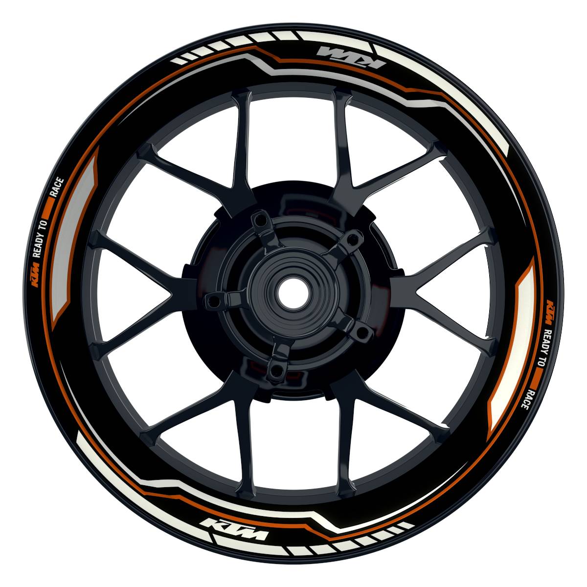 Felgenaufkleber KTM premium Lightning