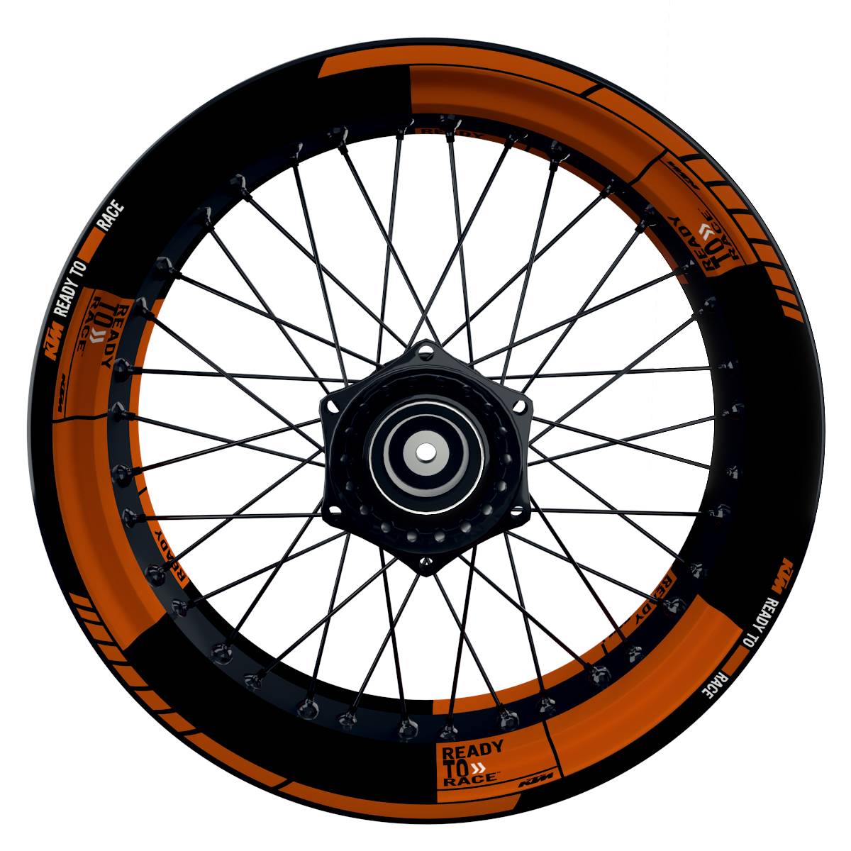 Felgenaufkleber KTM premium Tornado